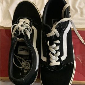 Vans Black and White Old Skool Sneakers